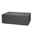 Home Square 2-Piece Set with Small Propane Fire Table & Tank Cover in Slate