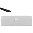 Home Square 2-Piece Set with Small Fire Table Protective Cover & Hose Cover