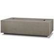 Home Square 2-Piece Set with Large Propane Fire Table & Fire Glass