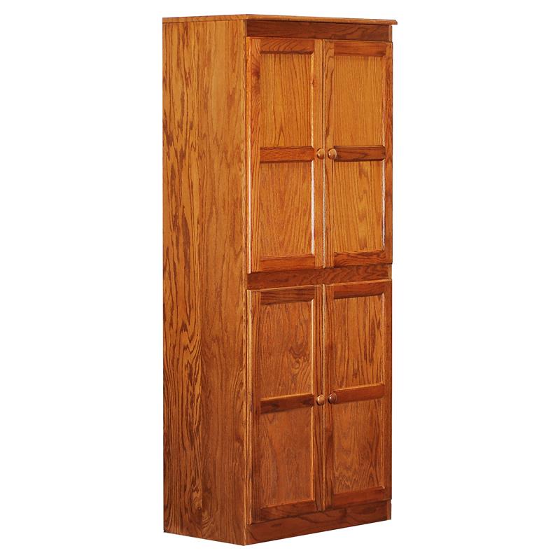 Home Square 2-Piece Set with Storage Cabinet & 72