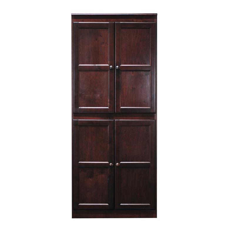 Home Square 2-Piece Set with Storage Cabinet 72