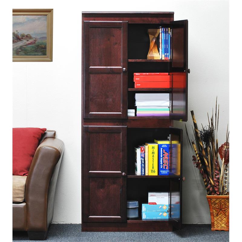 Home Square 2-Piece Set with Storage Cabinet 72