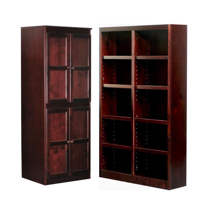 Home Square 2-Piece Set with Storage Cabinet 72