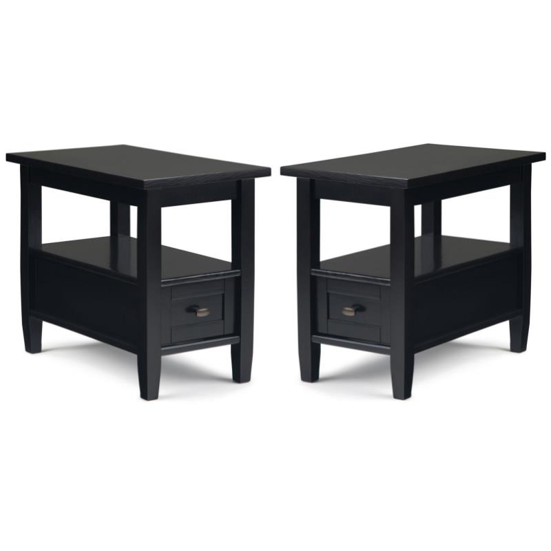 Home Square 2-Piece Wood 14