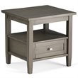 Home Square 2-Piece Wood 20
