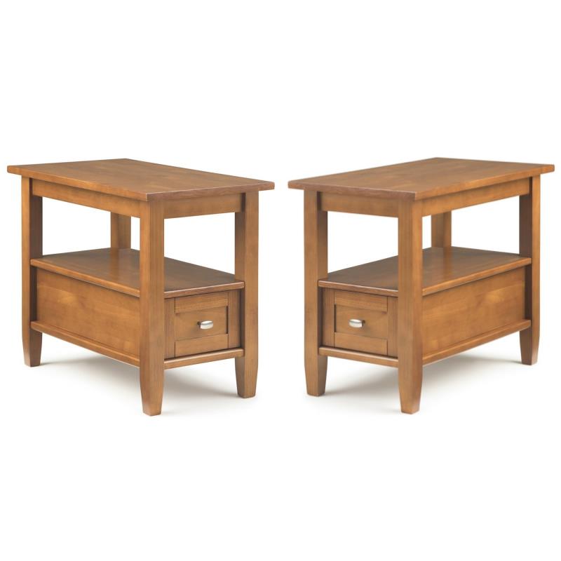 Home Square 2-Piece Wood 14