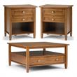 Home Square 3-Piece Set with 36