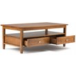 Home Square 2-Piece Set with Wood 48