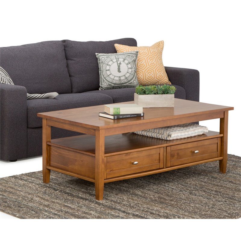 Home Square 2-Piece Set with Wood 48
