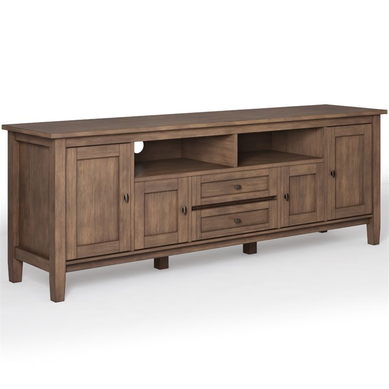 Home Square 2-Piece Set with Wood 72