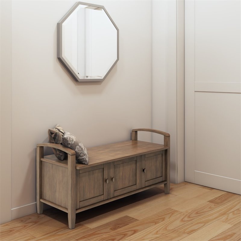 Home Square 2-Piece Set with Wood 72