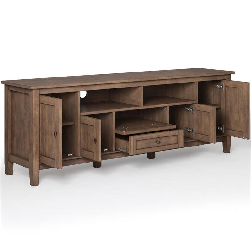 Home Square 2-Piece Set with Wood 72