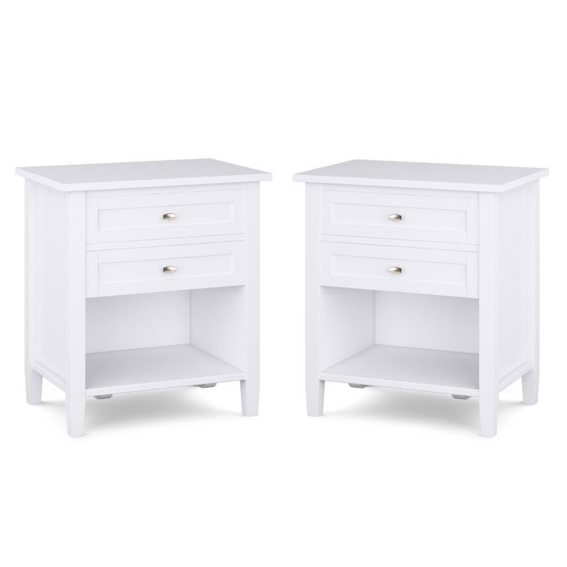 Home Square 2-Piece Wood 24