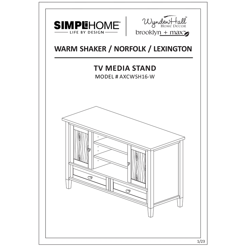 Home Square 2-Piece Set with 47