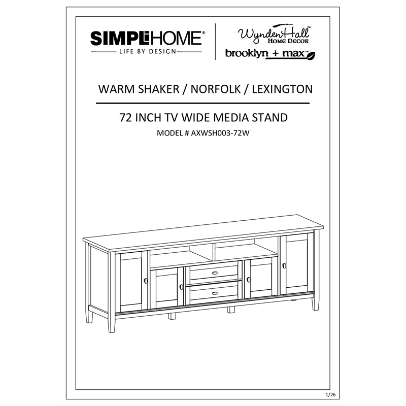 Home Square 2-Piece Set with 72