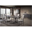 Home Square 2-Piece Furniture Set with Game Table and Dining Side Chair