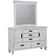 Home Square 4-Piece Set with Queen Storage Bed Nightstand Dresser & Mirror