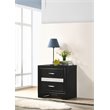 Home Square 4-Piece Set with Full Storage Bed Nightstand Dresser & Mirror