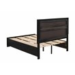 Home Square 4-Piece Set with Full Storage Bed Nightstand Dresser & Mirror