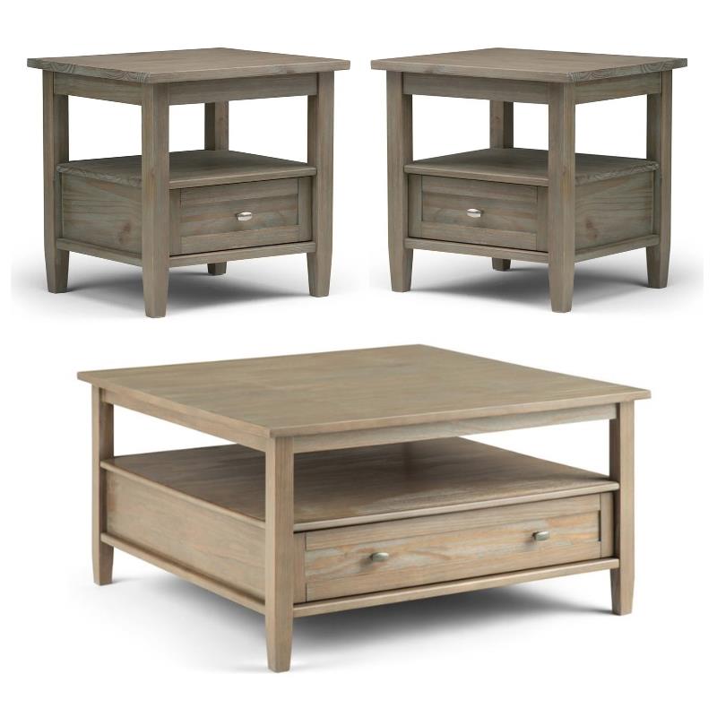 Home Square 3-Piece Set with 36