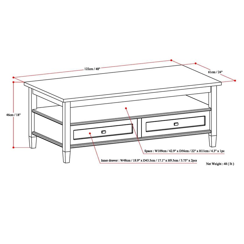 Home Square 3-Piece Set with Coffee Table 20
