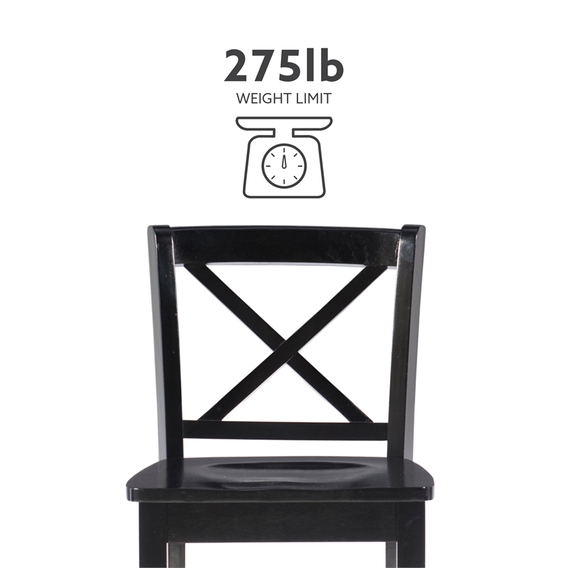 Home Square 2-Piece Furniture Wood 24
