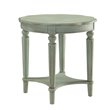 Home Square 2-Piece Furniture End Table Set in Antique Green