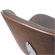 Home Square 2-Piece Faux Leather Adjustable Bar Stool Set in Brown
