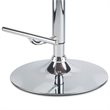 Home Square 2-Piece Adjustable Bar Stool Set in Gray and Brown