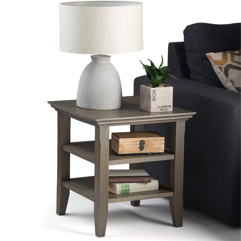 Home Square 2-Piece Wood 19