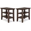 Home Square 2-Piece Wood 14