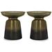 Gold-Black Ombre