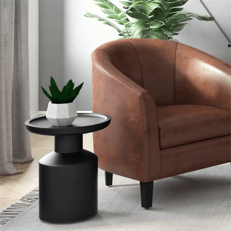 Home Square 2-Piece Wood 16 