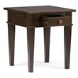 Home Square 2-Piece Wood 18