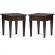 Home Square 2-Piece Wood 18