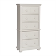 Home Square 2-Piece Set with Summer House King Panel Bed & 5-Drawer Chest