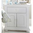 Home Square 2-Piece Set with Queen Panel Bed and Night Stand