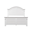 Home Square 2-Piece Set with Queen Panel Bed and Night Stand
