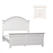 Home Square 2-Piece Set with Queen Panel Bed and Night Stand