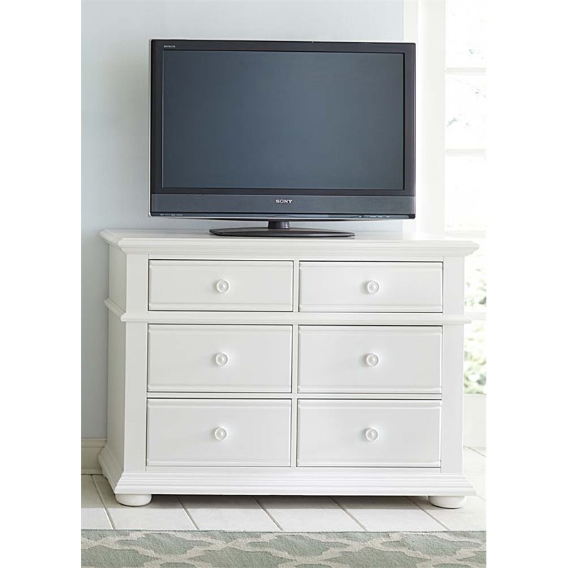 Home Square 2-Piece Set with Queen Panel Bed and Media Chest