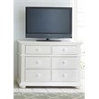Home Square 2-Piece Set with Queen Panel Bed and Media Chest