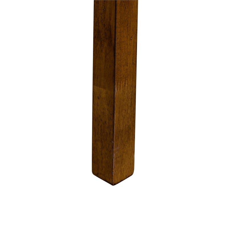 Home Square 3-Piece Furniture Creations 30 Inch Sawhorse Barstool Set in Tobacco