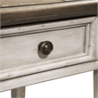 Home Square 2-Piece Furniture Heartland Drawer End Table Set in Oak