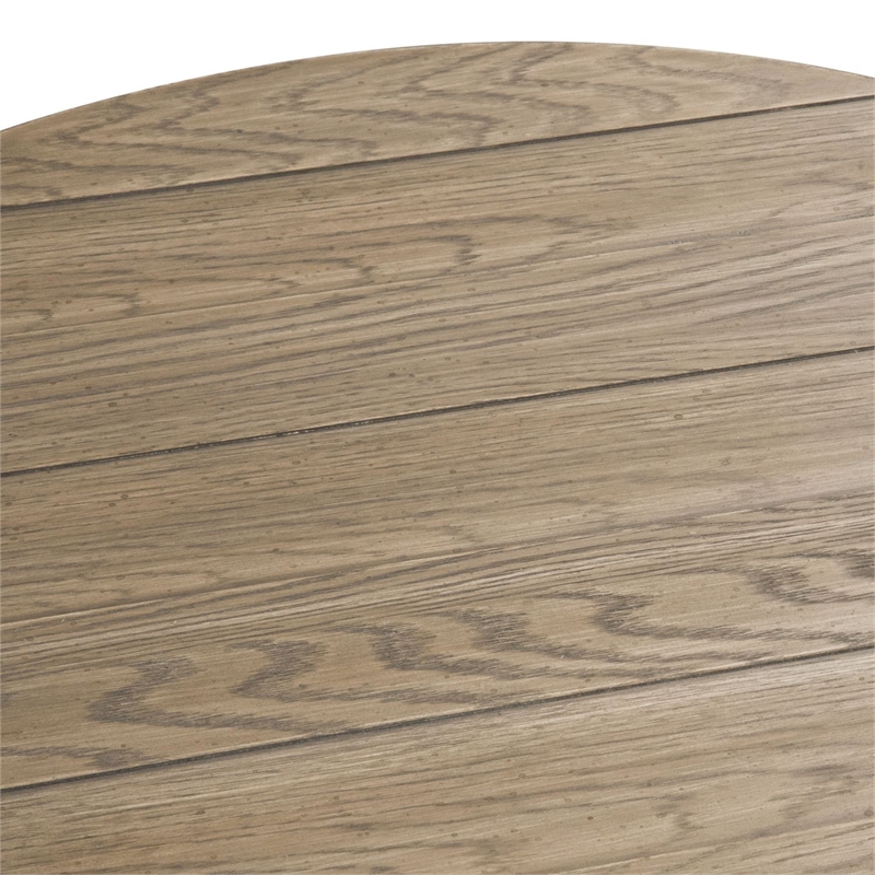 Home Square 2-Piece Furniture Heartland Round Pedestal Chair Side Table Set