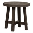Home Square 2-Piece Furniture Modern Splay Leg Round End Table Set