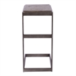 Home Square 2-Piece Furniture Modern View Laptop Table Set in Brown