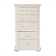 Home Square 2-Piece Set with Summer House Queen Panel Bed & Lingerie Chest