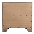 Home Square 2-Piece Set with 5-Drawer Chest & 2-Drawer Nightstand in Champagne