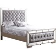 Home Square 2-Piece Set with Queen Panel Bed and 5-Drawer Chest