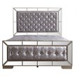 Home Square 2-Piece Set with Queen Panel Bed and 5-Drawer Chest